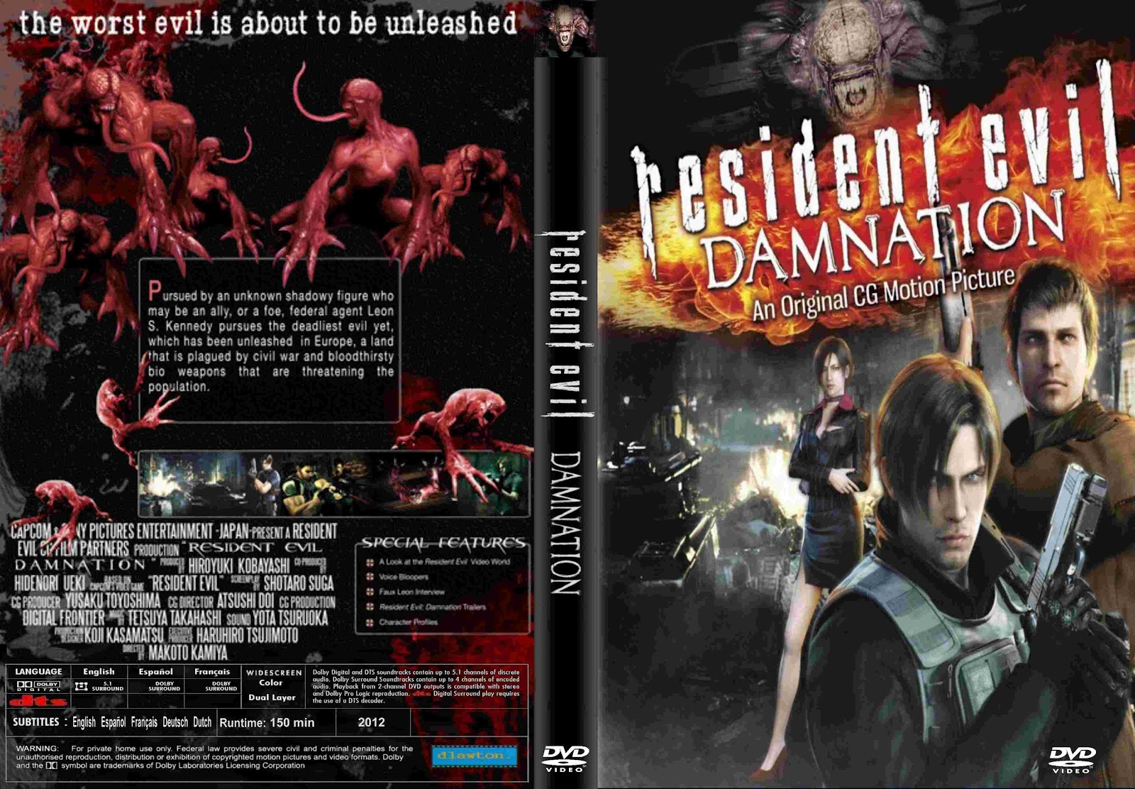 CINE CITY: RESIDENT EVIL damnation (2012)